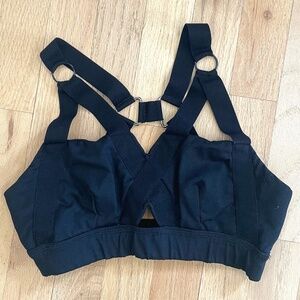 Black Cutout Bra